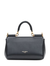DOLCE & GABBANA - Borsa a Mano Sicily Mini - Nero - LIDIASHOPPING® - Official Website