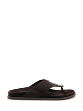 DOLCE & GABBANA - Infradito con Fascia Ampia - Nero | Lidia Shopping ® | Official Website