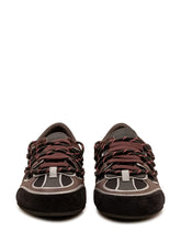 DOLCE & GABBANA - Low Top Panelled Sneaker with Double Laces - Black - LIDIASHOPPING® - Official Website