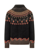 ALANUI - Giacca Sweet Winter con Bordi a Onde - Nero - LIDIASHOPPING® - Official Website