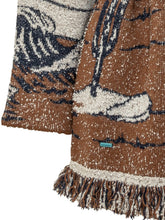 ALANUI - Riding The Waves Cardigan with Belt - Brown - LIDIASHOPPING® - Official Website