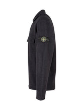 STONE ISLAND - Camicia con Tasca sul Petto - Blu - LIDIASHOPPING® - Official Website