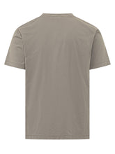 STONE ISLAND - T-shirt Girocollo con Patch - Grigio - LIDIASHOPPING® - Official Website