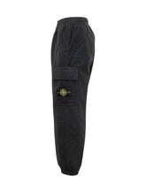STONE ISLAND - Cargo Pants with Patch Pockets - Black - LIDIASHOPPING® - Official Website