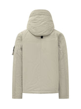 STONE ISLAND - Parka Corto con Cappuccio e Tasche - Grigio - LIDIASHOPPING® - Official Website