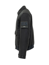 STONE ISLAND - Giacca con Tasche Applicate - Blu - LIDIASHOPPING® - Official Website