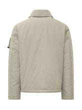 STONE ISLAND - Giacca con Collo a Camicia e Tasche - Grigio - LIDIASHOPPING® - Official Website