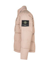 STONE ISLAND - Padded Jacket with Chest Pocket - Beige - LIDIASHOPPING® - Official Website