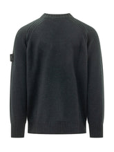 STONE ISLAND - Maglia Girocollo con Maniche Raglan - Blu - LIDIASHOPPING® - Official Website