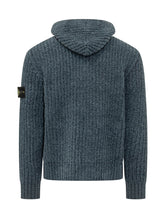 STONE ISLAND - Hoodie with Front Pocket - Blue - LIDIASHOPPING® - Official Website