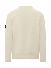 STONE ISLAND - Maglia Girocollo - Bianco - LIDIASHOPPING® - Official Website