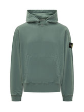 STONE ISLAND - Cardigan con Cappuccio e Zip - Blu - LIDIASHOPPING® - Official Website