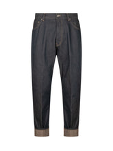 DONDUP - Jeans Paco Loose Fit con Risvolto - Blu - LIDIASHOPPING® - Official Website