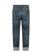 DONDUP - Jeans Paco Loose Fit con Strappi - Blu - LIDIASHOPPING® - Official Website
