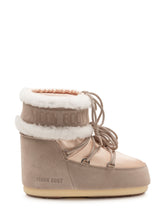 MOON BOOT - Icon Low Boots with Fur Trims - Pink - LIDIASHOPPING® - Official Website