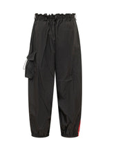 Y-3 - Pantaloni Cargo Ampi con Coulisse - Nero - LIDIASHOPPING® - Official Website