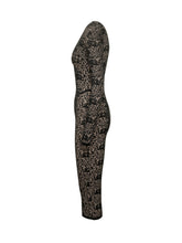 ELISABETTA FRANCHI - Abito Lungo in Pizzo con Apertura Frontale - Nero - LIDIASHOPPING® - Official Website