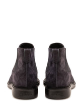 HOGAN - Stivaletti Chelsea con Inserti Elastici - Blu - LIDIASHOPPING® - Official Website