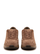 HOGAN - Low Top Panelled Sneakers - Brown - LIDIASHOPPING® - Official Website