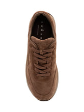 HOGAN - Low Top Panelled Sneakers - Brown - LIDIASHOPPING® - Official Website