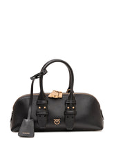PINKO - Borsa Bowling Horizon con Manici - Nero - LIDIASHOPPING® - Official Website