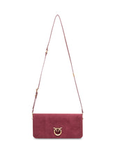 PINKO - Click Soft Horizontal Flap Bag - Red - LIDIASHOPPING® - Official Website