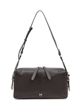 PINKO - Borsa Classic New Biker a Spalla - Marrone - LIDIASHOPPING® - Official Website