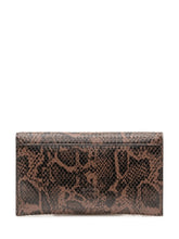 PINKO - Portafoglio Flat Purse Mini con Patta - Marrone - LIDIASHOPPING® - Official Website