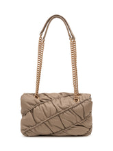 PINKO - Love Puff Bag with Chain Strap - Beige - LIDIASHOPPING® - Official Website