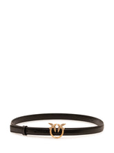 PINKO - Love Berry Slim Belt - Black - LIDIASHOPPING® - Official Website