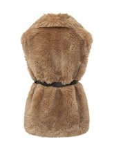 PAROSH - Gilet Lungo con Cintura - Beige - LIDIASHOPPING® - Official Website