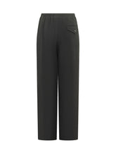 LANVIN - Pantaloni Loose Fit con Coulisse - Nero - LIDIASHOPPING® - Official Website