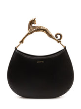 LANVIN - Borsa Hobo con Manico Scultoreo - Nero - LIDIASHOPPING® - Official Website