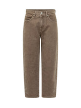 PINKO - Estelle Jeans with Side Studs - Beige - LIDIASHOPPING® - Official Website
