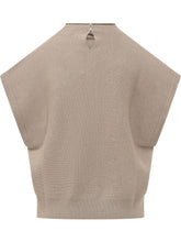 BRUNELLO CUCINELLI - Maglia Dolcevita a Coste - Beige - LIDIASHOPPING® - Official Website