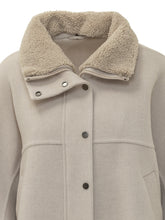 BRUNELLO CUCINELLI - Cropped Jacket with High Collar - White - LIDIASHOPPING® - Official Website