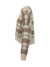 BRUNELLO CUCINELLI - Maglia a Quadri - Bianco - LIDIASHOPPING® - Official Website