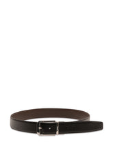 ZEGNA - Belt with Rectangular Buckle - Black - LIDIASHOPPING® - Official Website