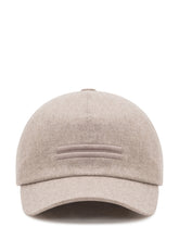 ZEGNA - Cappellino Baseball con Ricamo Frontale - Beige - LIDIASHOPPING® - Official Website