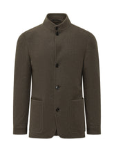 ZEGNA - Giacca con Tasche Applicate - Grigio - LIDIASHOPPING® - Official Website