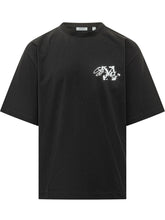 OFF-WHITE - Stroke 2 Arrow T-shirt with Chest Print - Black - LIDIASHOPPING® - Official Website