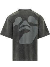 OFF-WHITE - Swimming Face T-shirt with Front Logo Detail -  - LIDIASHOPPING® - Official Website