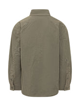 OFF-WHITE - Overshirt Racing Staff con Cuciture Sagomate - Verde - LIDIASHOPPING® - Official Website