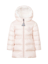 MONCLER KIDS - Parka Lungo Ylenia con Cappuccio - Rosa - LIDIASHOPPING® - Official Website