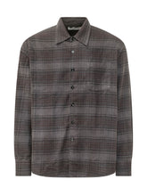 OUR LEGACY - Camicia Above a Quadri con Taschino - Grigio - LIDIASHOPPING® - Official Website