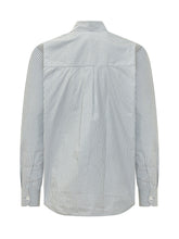 OUR LEGACY - Camicia Above a Righe con Taschino - Grigio - LIDIASHOPPING® - Official Website