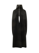 COPERNI - Cardigan Lungo con Collo Alto e Zip - Nero - LIDIASHOPPING® - Official Website
