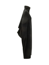 COPERNI - Cardigan Lungo con Collo Alto e Zip - Nero - LIDIASHOPPING® - Official Website