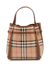 BURBERRY - Borsa Bucket Drawstring - Marrone - LIDIASHOPPING® - Official Website