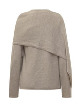 LOULOU DE SAISON - Maglia con Sciarpa Integrata - Beige - LIDIASHOPPING® - Official Website